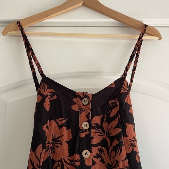 By Together Floral Button Front Midi Dress - S - Picture 11 of 14